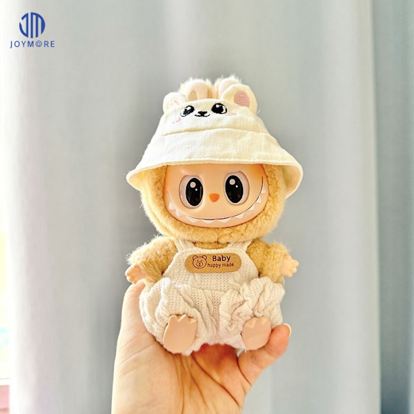 /NC/POP MART Labubu Macaron Legetøj Have a Seat Labubu Tøjsæt og Tilbehør Labubu Tøj 17cm Designere 23
