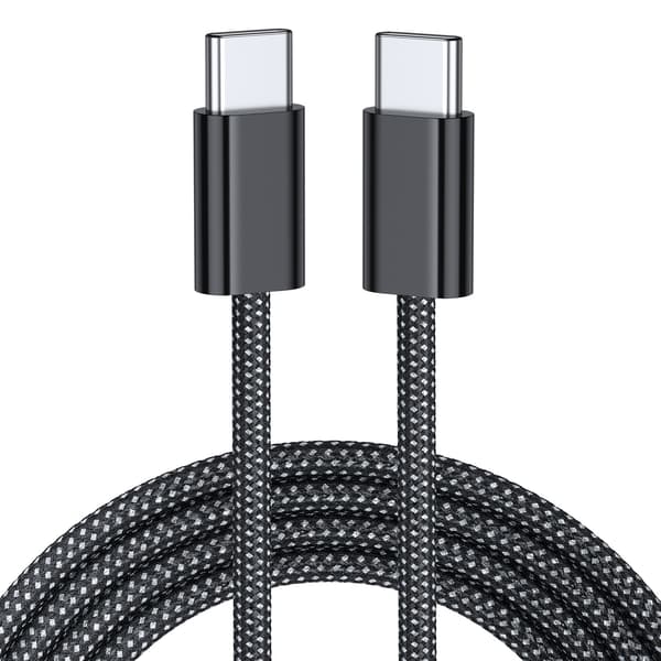 C-C-pikalatauskaapeli 60W Musta M Black M