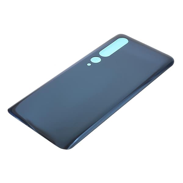 Til Xiaomi Mi 10 Bagside Batteridæksel Udskiftning - Titanium Sølv Sort-Perfekt Titanium Sølv Sort_MGF Titanium Silver Black