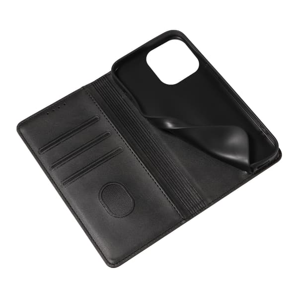 Passar för iPhone 15-mobilskal, Apple 14-mobilläderskal, kompatibel black_MGF black iPhone 15 plus