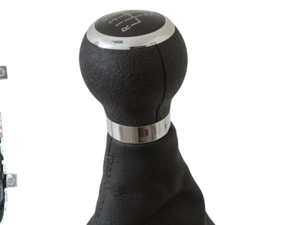 Audi A6 C6 04-11 SORT gearknop + SORT manchet_MGF