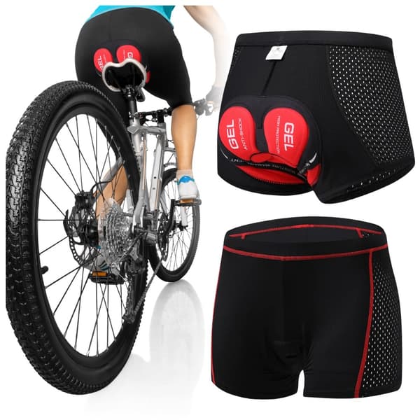 Herr MTB-pyöräilyshortsit geelipehmusteella ajoon l_MGF