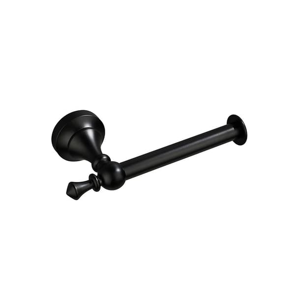 Veggmontert papirhåndkleholder Svart Black