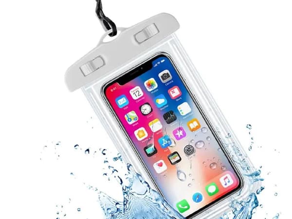 Vanntett pose / etui - Beskyttelse for Mobil_MGF White