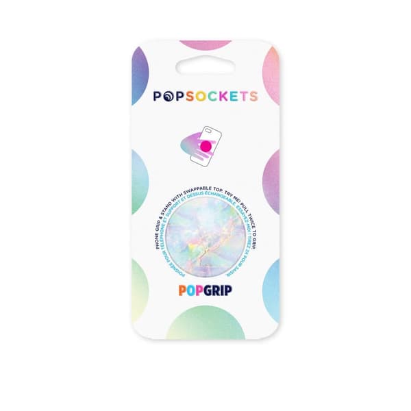 POPSOCKETS Opal irrotettava ote ja jalusta Multifärg