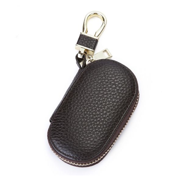 Leather Car Key Case coffee coffee