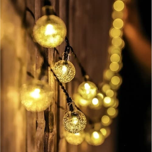 Solcelle LED-lyssløyfe – 7m girlander for hage_MGF