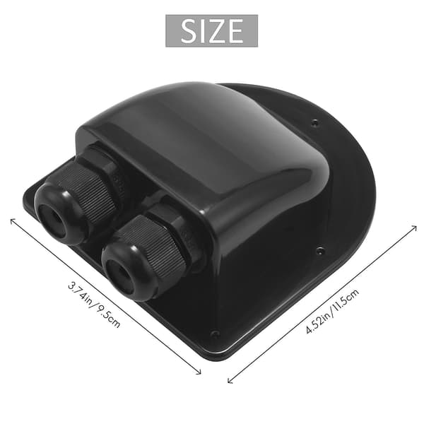 Taktrådsgenomföring Box Solpanel Kabel Husbil Husvagn Båt-b G_MGF