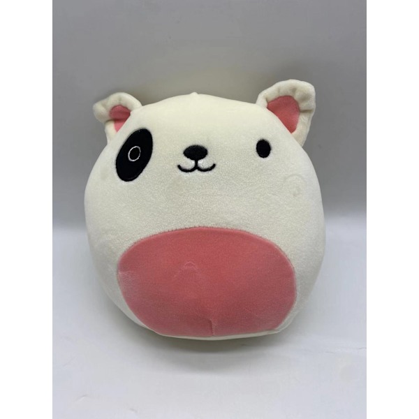 20 cm Squishmallow Pehmolelu ROSA KOIRA VAALEANPUNAINEN KOIRA pink dog