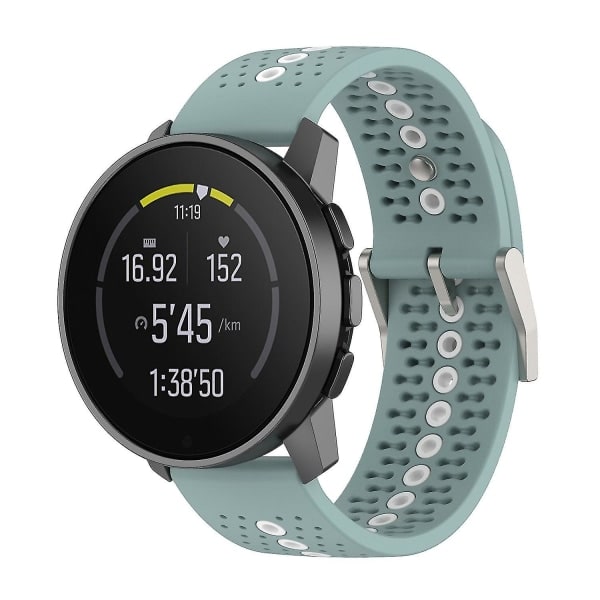 Ny silikonarmband för Suunto 9 Peak Smartwatch