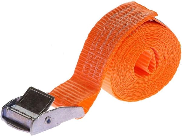 High Visibility Buckle, 1m Length Orange Orange