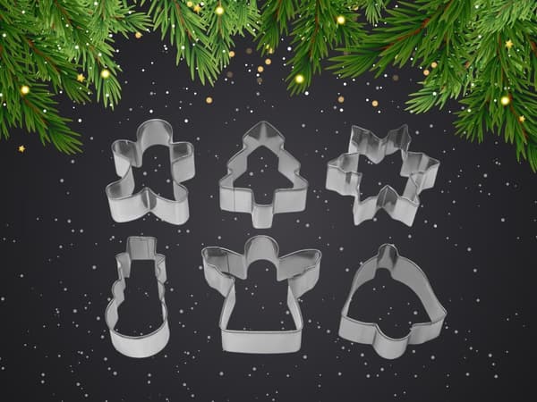 Bakplåt 6-pack julpepparkaksformar män i stål_MGF