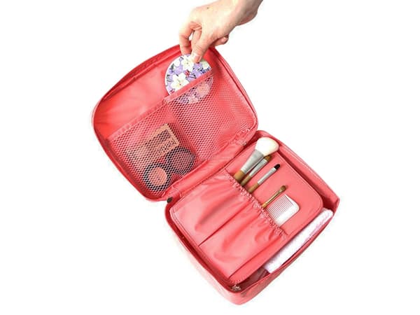 Sminkväska / Necessär / Toalettväska - Makeup Bag_MGF LightRed