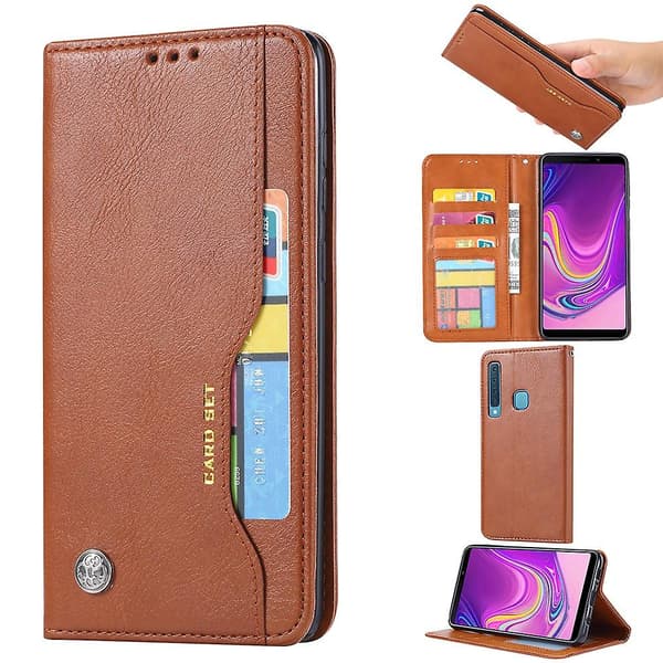 Puhelinkotelo Samsung Galaxy A9 (2018) Nahkakotelo_MGF