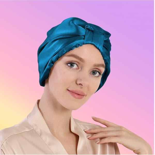 100 % silkkimyssy hiustenhoitoon, sininen Blue