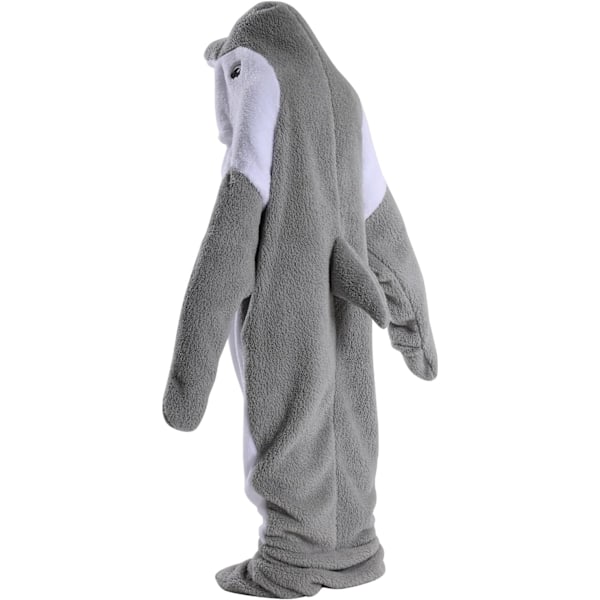 Barn unisex jumpsuits, 2023 kostyme dyreonesie nattkjole pyjamas hettegenser cosplay kigurum nattøy jul Halloween Delfin3 170