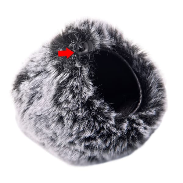 Foam Microphone Cover, Grey Furry Windscreen for Blue Yeti/Pro