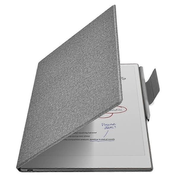 Skyddande Fodral för ReMarkable Paper Pro - PC PU Läder, Magnetisk, Pennhållare, Auto-Väckning/Sov Multicolor Multicolor Grey