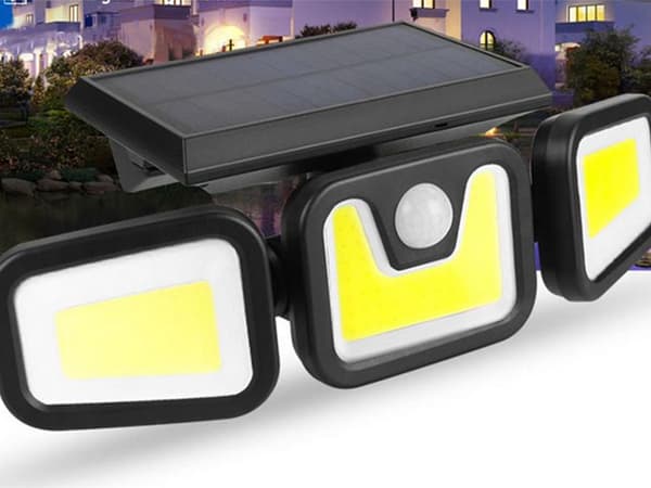 Solcellslampa för Trädgård - Solpanel & Rörelsesensor_MGF
