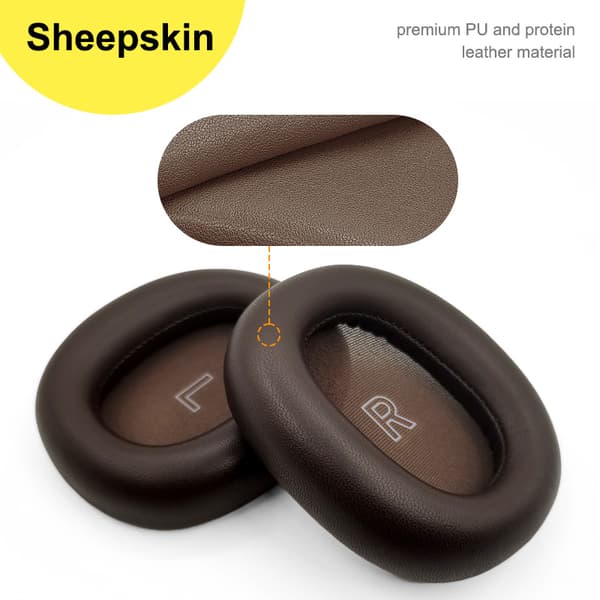 Ear cushions for B&O Beoplay H95 Brown Brown