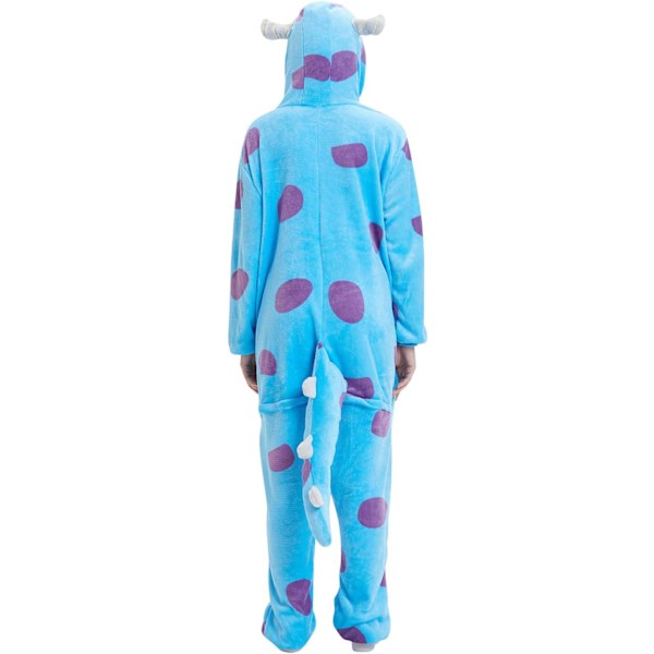 Dames Onesie, Voksen Mænds Jumpsuit, Kigurumi Onesie, Unicorn Pyjamas, Flanel Pyjamas, Dyre Onesie, Halloween Kostume, Jule Tøj, Sullivan XL