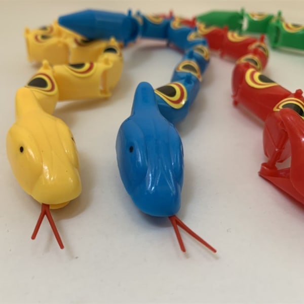 Wacky Swing Ledade Ormar - 4-pack - 15\" - Lång Plastleksak