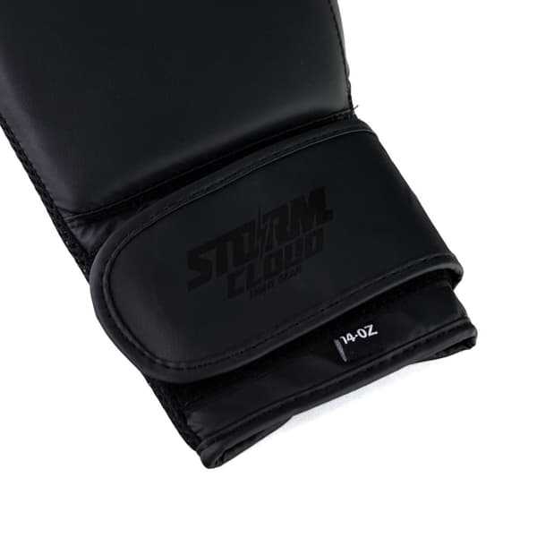 StormCloud Rookie Boksehandsker Sort/Sort 10oz_MGF