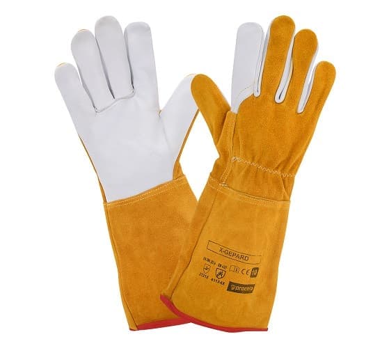 X-GEPARD KEVLAR 10 lädersvetshandskar_MGF