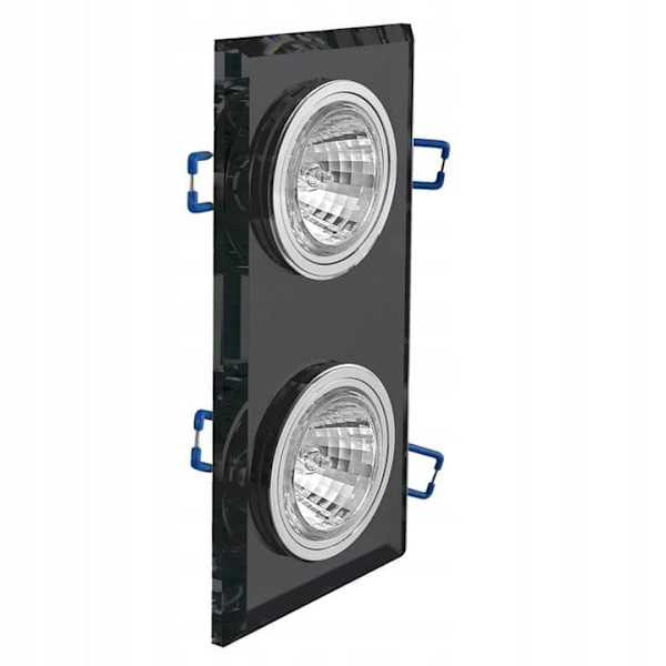GTV LOFTLAMPE 2xSORT KRYSTAL_MGF