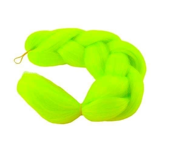 Jumbo Braid / Lisäkehiusletti - 60 cm_MGF Limegrön
