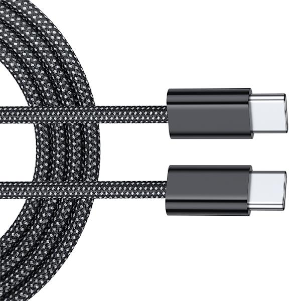 C to C Fast Charging Cable 60W Black M Black M