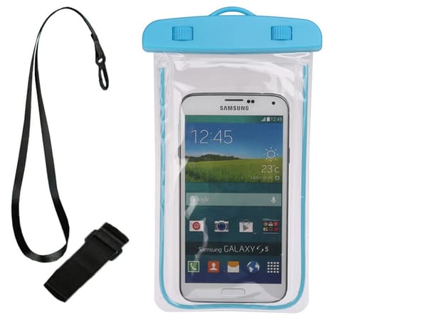 Vanntett pose / etui - Beskyttelse for Mobil_MGF Blue