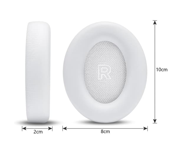 Ear Pads for Bose QuietComfort Ultra 1 and 2 – Replacement Cushions_MGF White