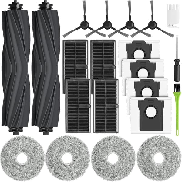 Replacement Kit Compatible with Xiaomi Mova E30 Ultra/X30 Ultra Accessory Set for Optimal Cleaning