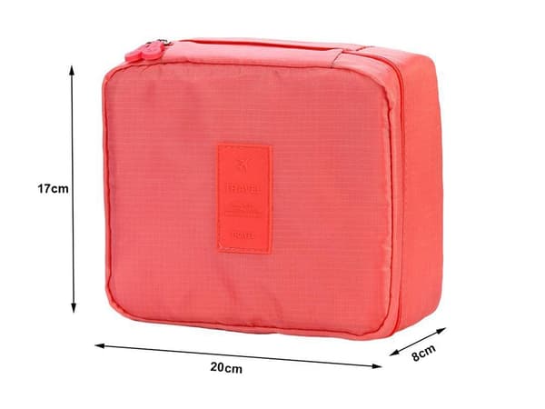 Sminkväska / Necessär / Toalettväska - Makeup Bag_MGF LightRed