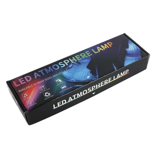 4 stk LED-striper for bilinteriør