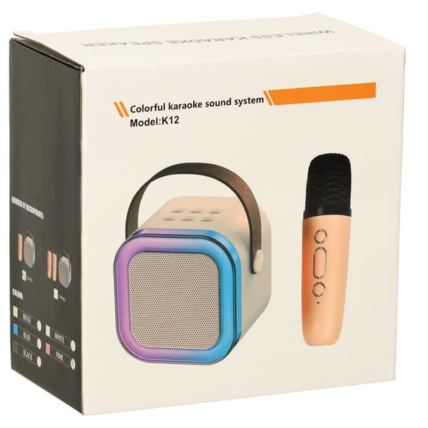 Karaokelaite Bluetooth - Karaoke_MGF Pink