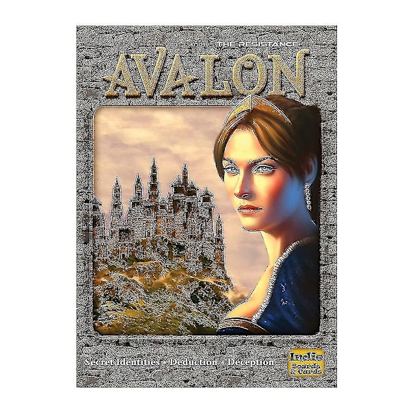 The Resistance: Avalon Social Deduction Brädspel Roliga Partykortspel Perfekta Presenter