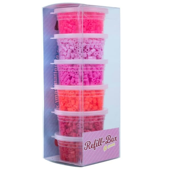 La Manuli Strygeperler 3000 stk. Nuancer af Rød [UIB.01]_MGF