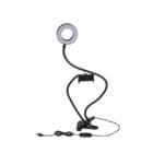 Vlog- og streamingpakke til mobil - LED-ring & holder_MGF Black