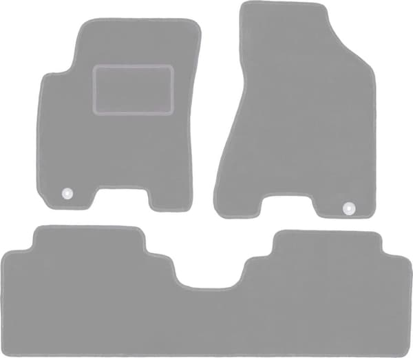 Grå bilmåtter til: Hyundai Tucson I SUV (2004-2010)_MGF