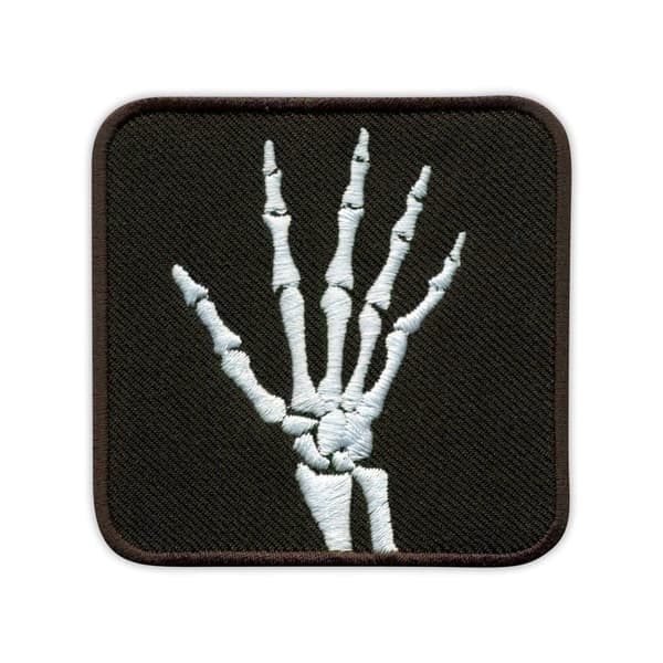Patchion Røntgenbilde - HÅND - Selvklebende bakside - Brodert merke/emblem/emblem_MGF