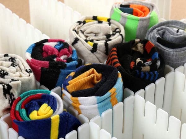 Rumdelere til skuffe / garderobe / kommode - justerbar & kan klippes_MGF