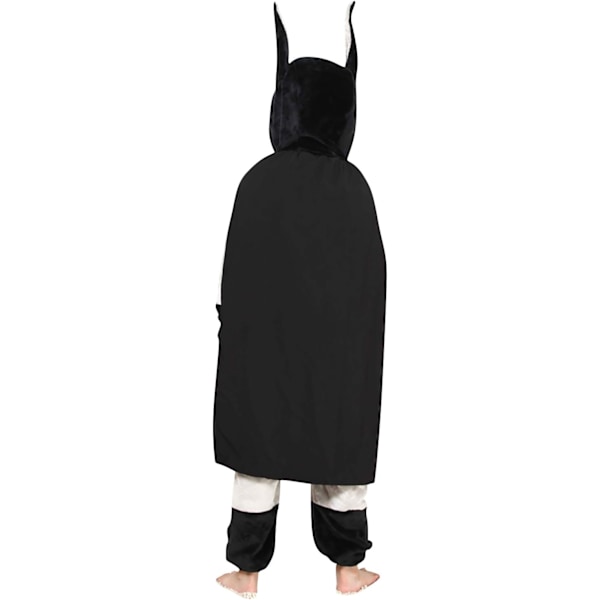 Unisex børnejumpsuits, 2023 kostume dyreonesie natkjole pyjamas hættede nattøj cosplay kigurumi nattøj jul halloween Batman2 120