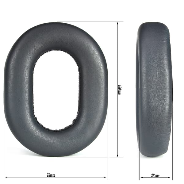 Replacement Ear Pads for Plantronics BackBeat FIT 6100 Grey Grey