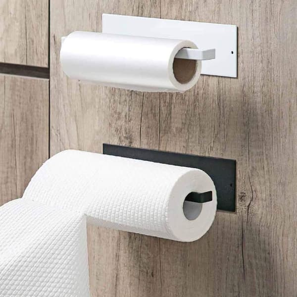Keittiöpaperiteline seinälle asennettava paperipyyheteline ilman porausta_MGF
