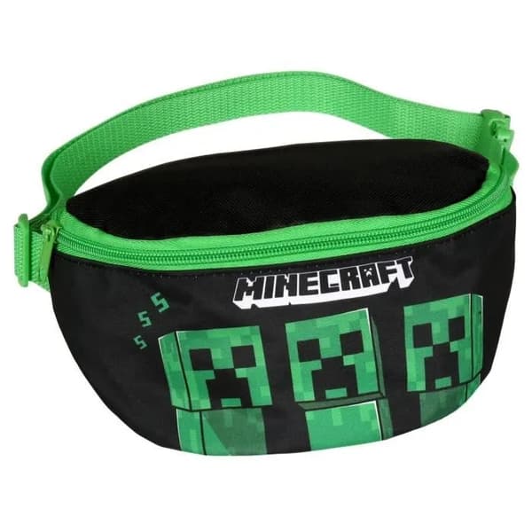 Minecraft Midjeveske – Fanny Pack med Creeper-design_MGF