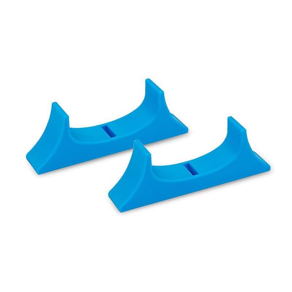 Konsolholder til WII U, køleholder, base, horisontal holder, blå_MGF