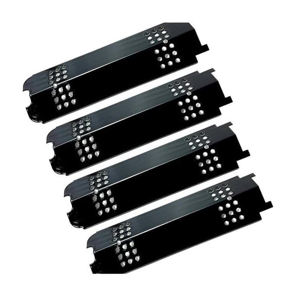 Varmeplader til grill - sort, 4-pak