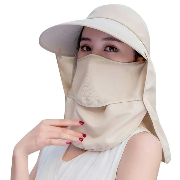 Solbeskyttelse Foldbar UV-beskyttelse Fiskehat Solhat Rosa